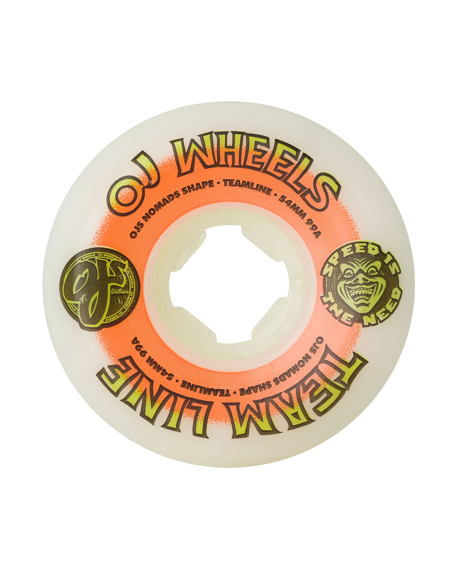 OJ Wheels Team Line OG Nomads 99a Wheels