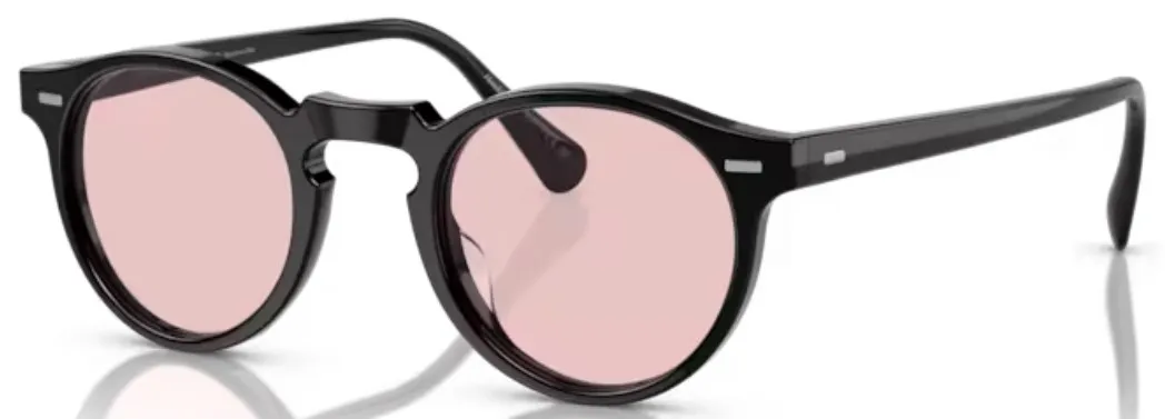 Oliver Peoples Gregory Peck Sun OV5217S 10054Q Sunglasses Black/PTC Pink 50mm