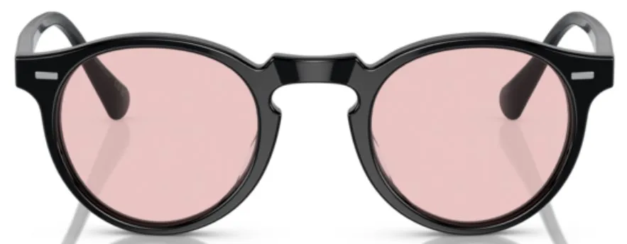 Oliver Peoples Gregory Peck Sun OV5217S 10054Q Sunglasses Black/PTC Pink 50mm