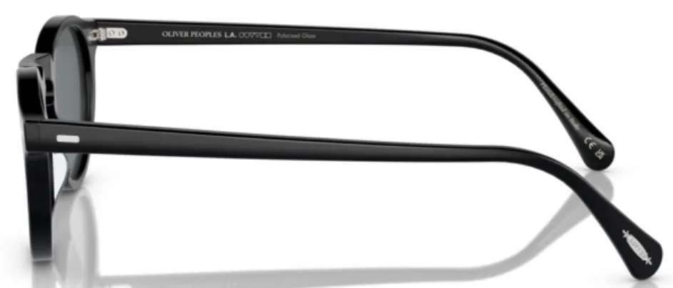 Oliver Peoples Gregory Peck Sun OV5217S 1031P2 Sunglasses Black/Polar. Grey 47mm