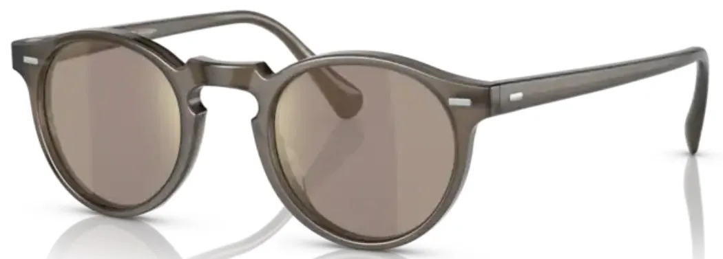 Oliver Peoples Gregory Peck Sun OV5217S 14735D Sunglasses Taupe/PTC Chrome 47mm