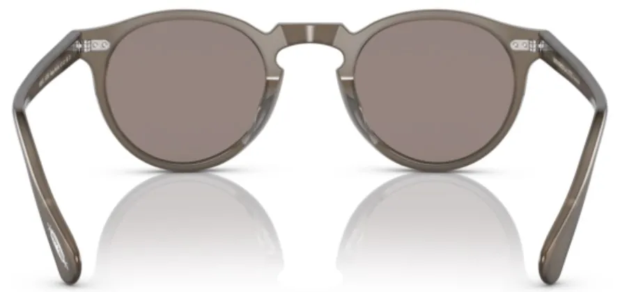 Oliver Peoples Gregory Peck Sun OV5217S 14735D Sunglasses Taupe/PTC Chrome 47mm