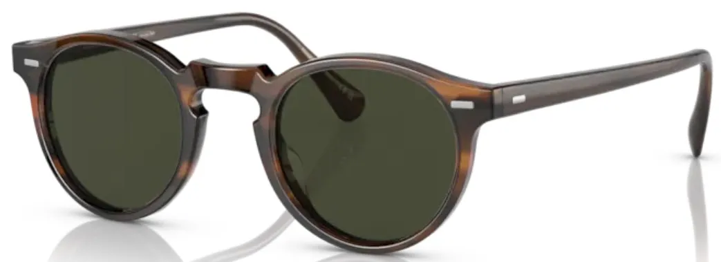 Oliver Peoples Gregory Peck Sun OV5217S 1724P1 Sunglasses Tuscany/Polar. 47mm