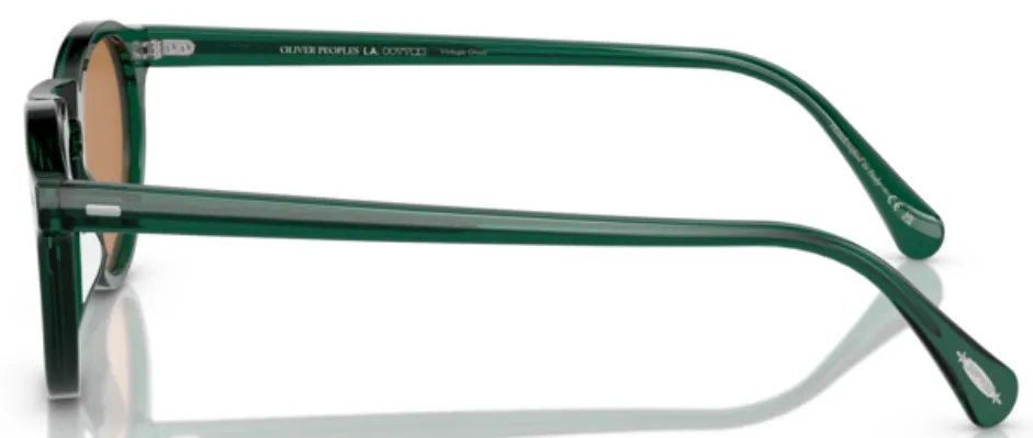 Oliver Peoples Gregory Peck Sun OV5217S 176353 Sunglasses Dark Teal/Cognac 50mm