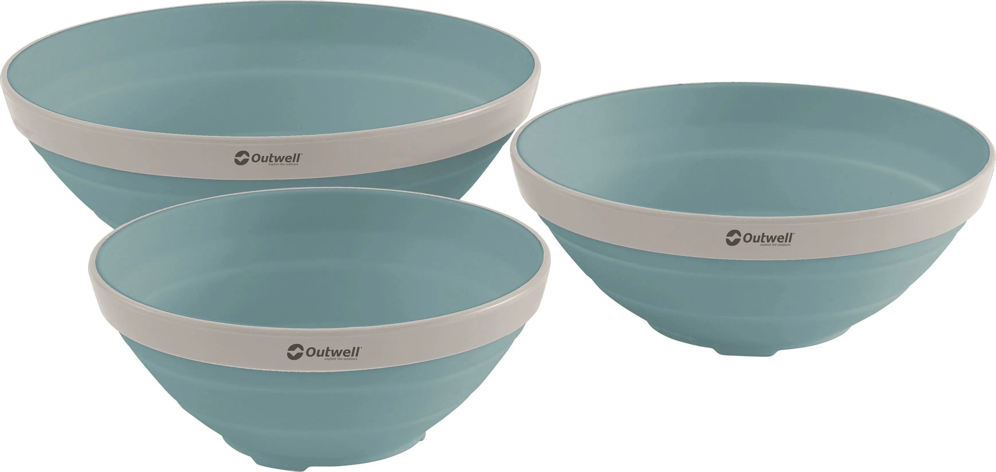 Outwell Collaps Bowl Set Classic Blue | Buy Outwell Collaps Bowl Set Classic Blue here | Outnorth