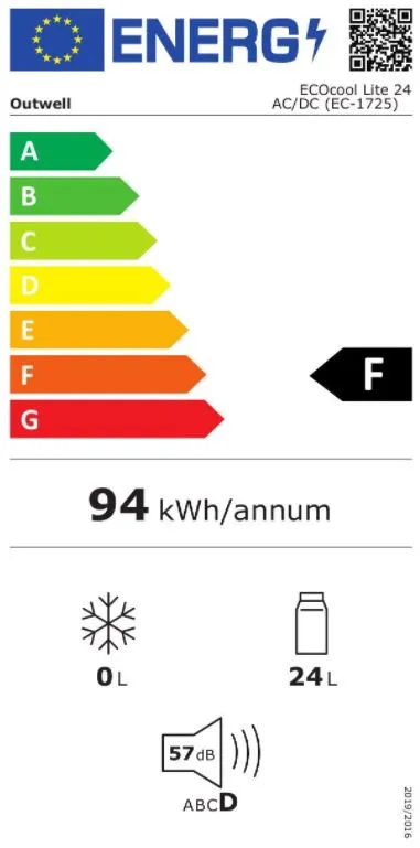 Outwell Coolbox Eco Ace 12V/230V Coolbox