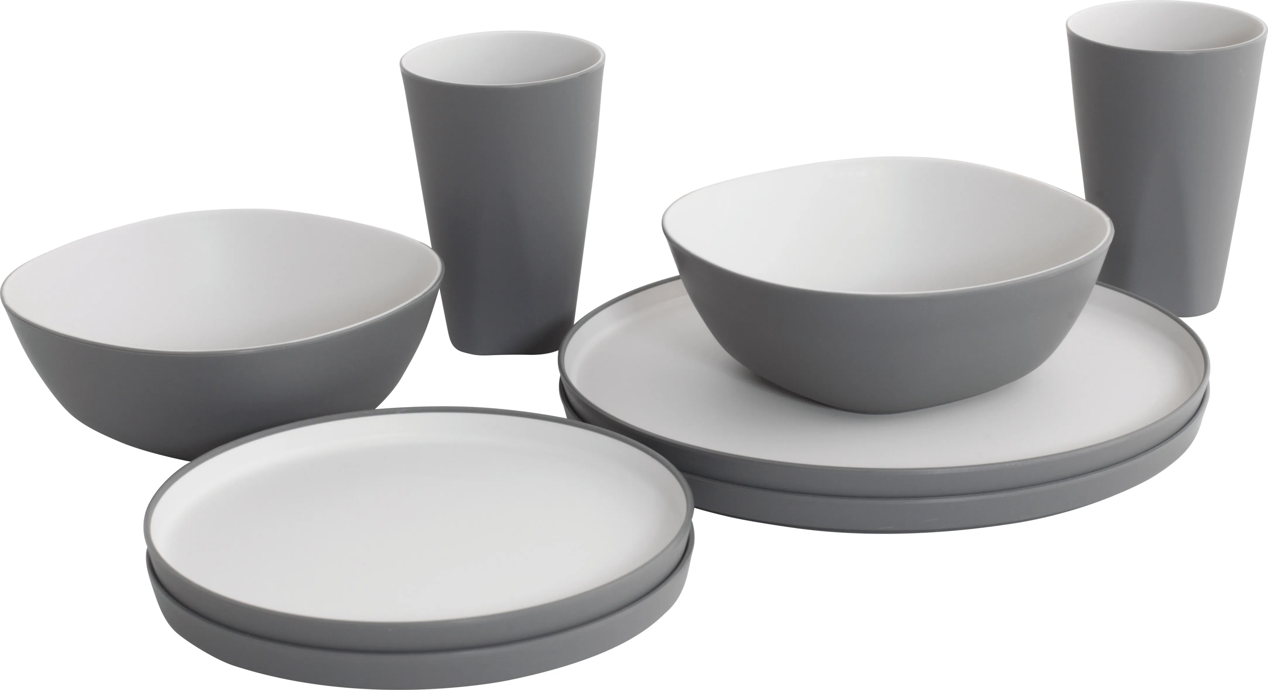 Outwell Gala 2 Person Dinner Set Grey Mist | Buy Outwell Gala 2 Person Dinner Set Grey Mist here | Outnorth