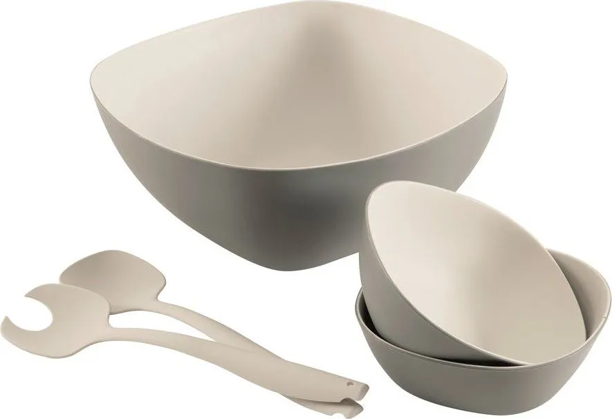 Outwell Gala Salad Set Grey & Sand | Buy Outwell Gala Salad Set Grey & Sand here | Outnorth