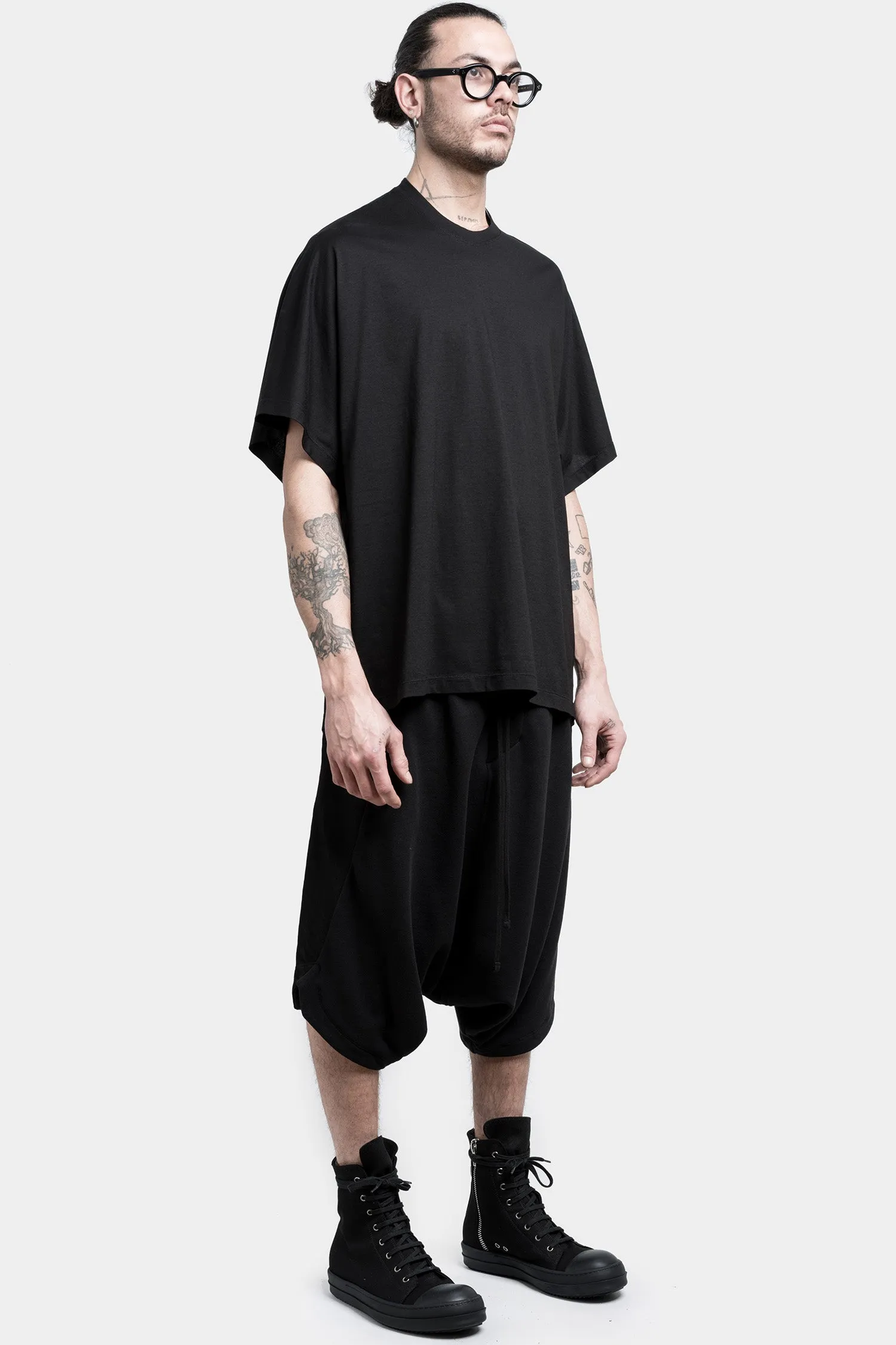 Oversized raglan T-Shirt, Black