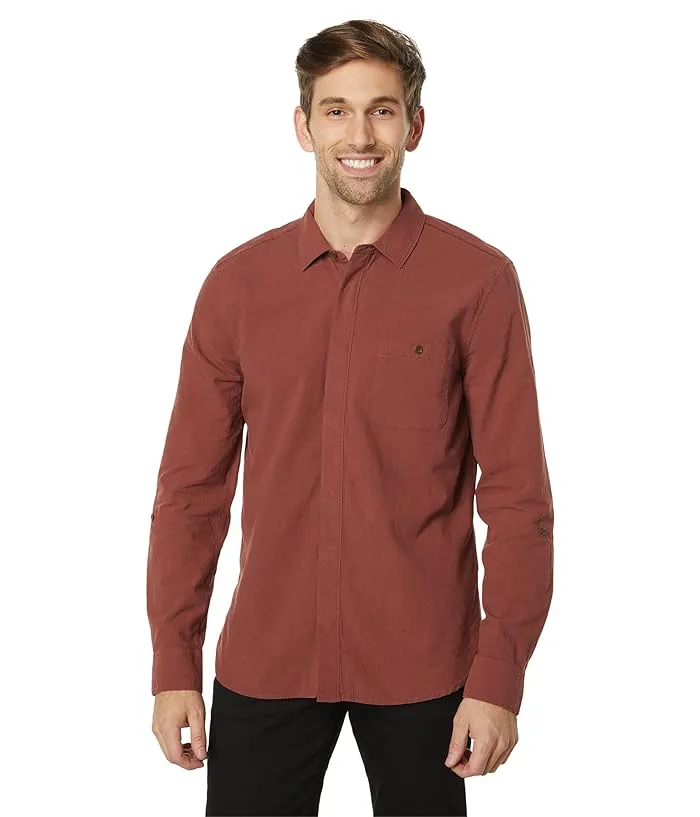 Paige Gregory Shirt in Cherry Cola Men's