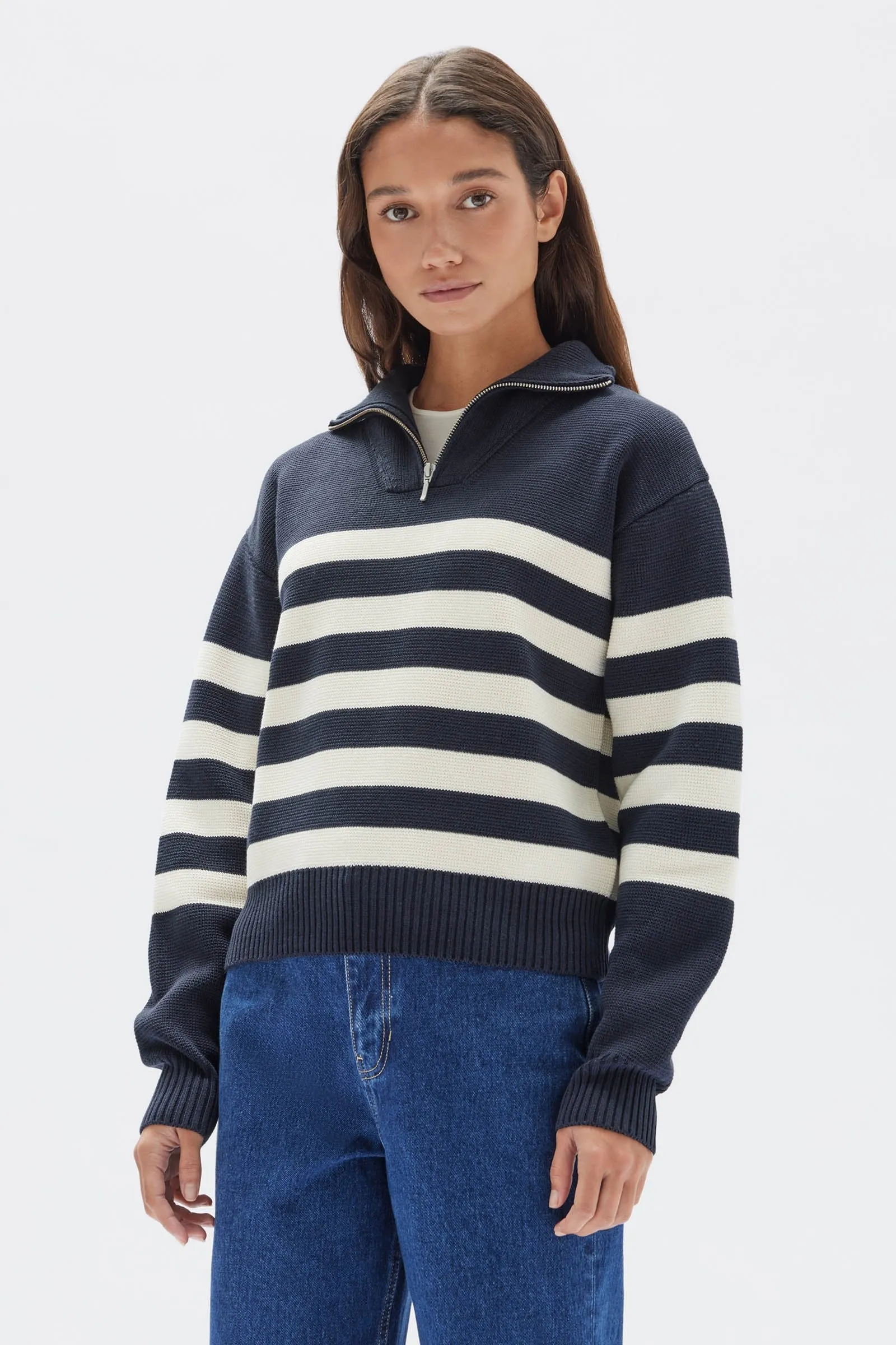 Parisienne Quarter Zip Jumper