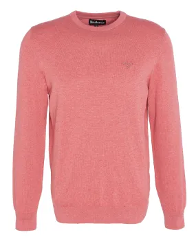 Pima Cotton Crew Neck Jumper                             Pink Clay