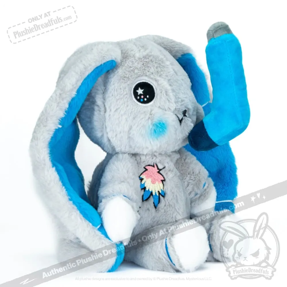 Plushie Dreadfuls - Asthma Rabbit - Plush Stuffed Animal