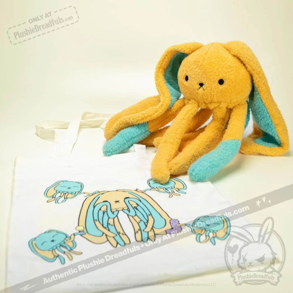 Plushie Dreadfuls - Sensory Processing Disorder Jellyfish Rabbit - Plush Stuffed Animal