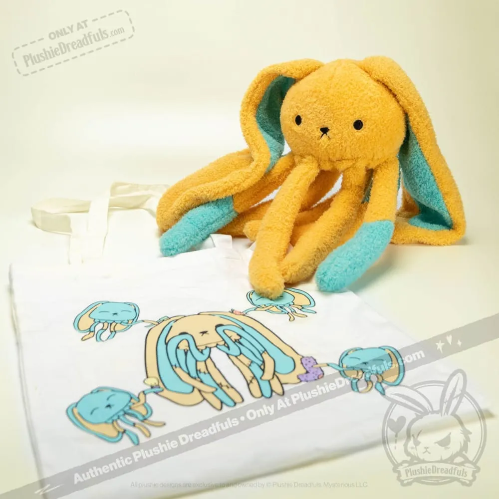 Plushie Dreadfuls - Sensory Processing Disorder Jellyfish Rabbit - Plush Stuffed Animal