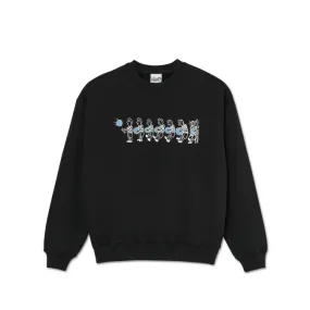 POLAR BASKETBALL CREWNECK - BLACK