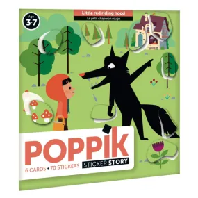 Poppik Sticker Stories Little Red Riding Hood