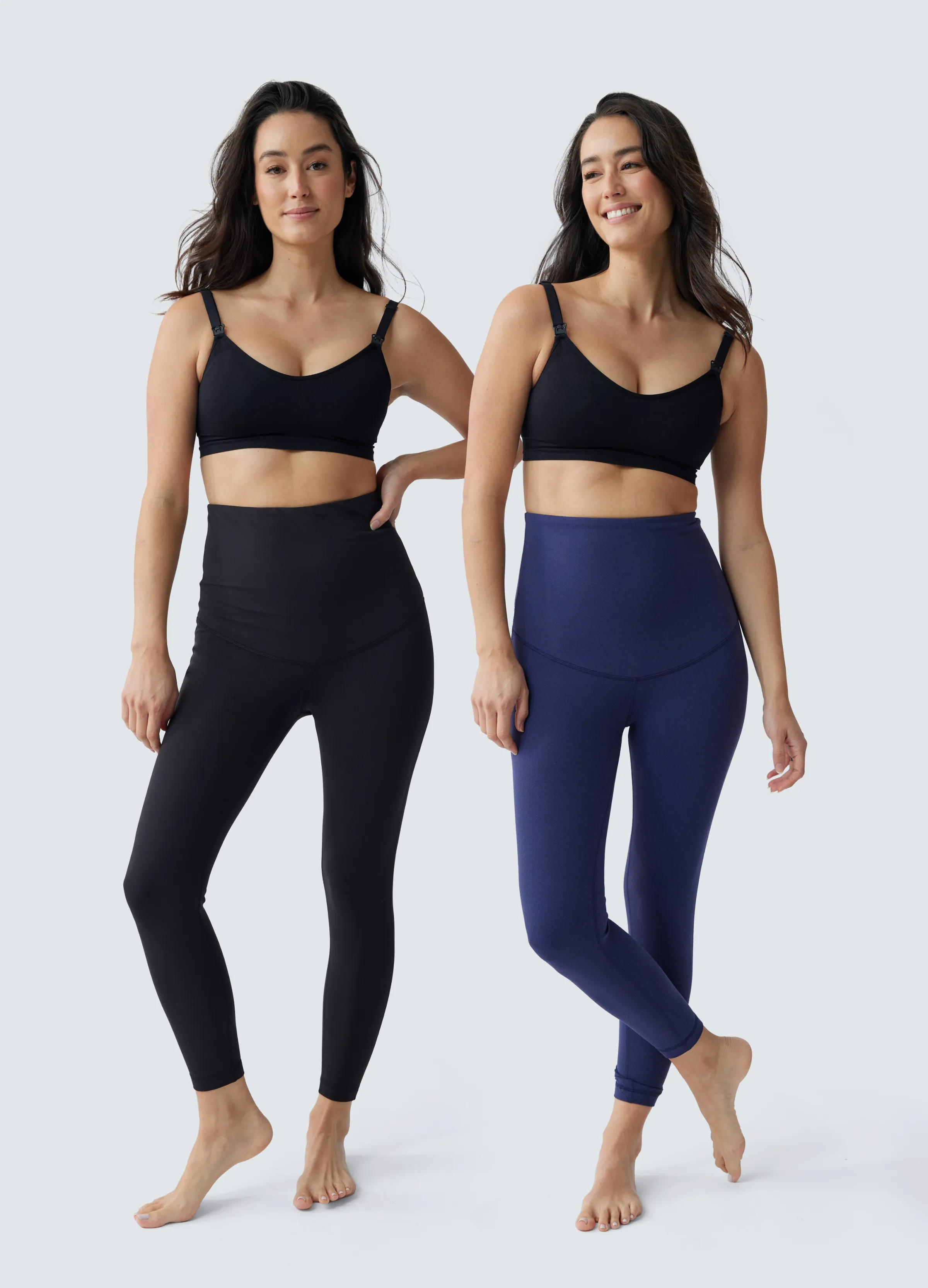 Postpartum Compression Leggings Two-Pack Bundle