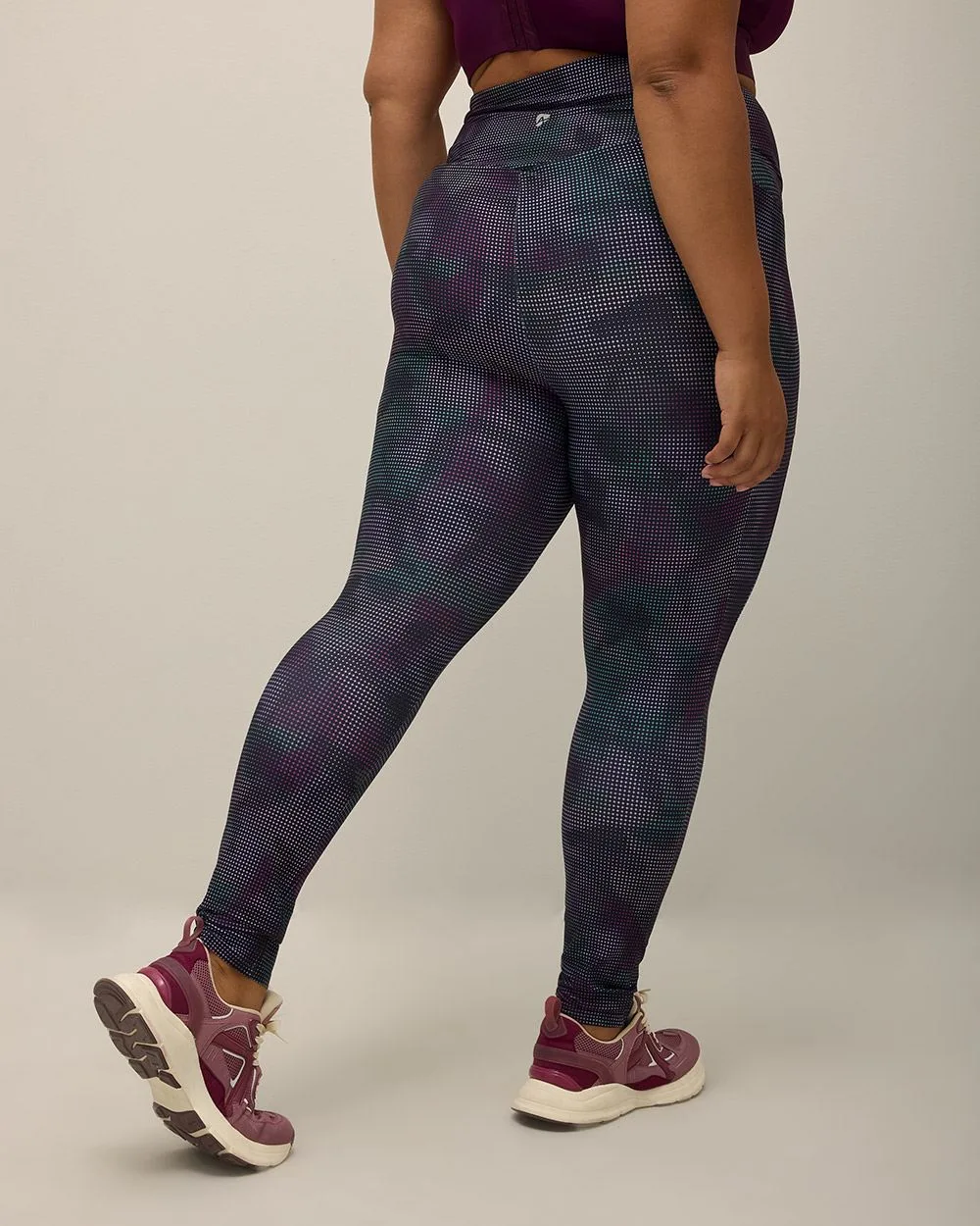 Printed Leggings with Pockets - Active Zone