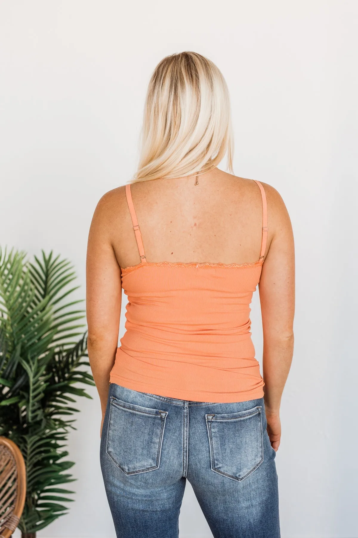 Pulse Basics All You Ever Wanted Lace Tank- Sherbert