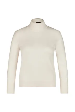 Rabe & LecomteWHITE TURTLENECK JUMPER