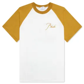 Raglan Tee - Mustard