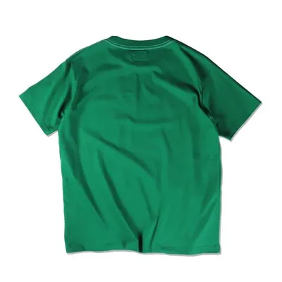 Riding High Flocky Print Color S/S Tee Green