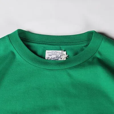 Riding High Flocky Print Color S/S Tee Green