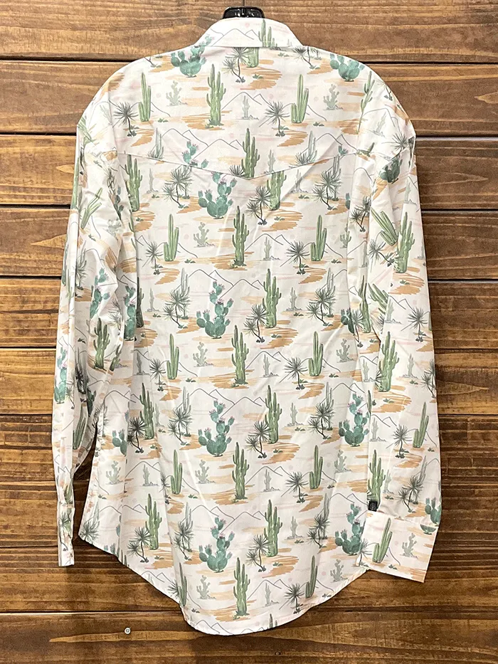 Rockmount 6873 Mens Vintage Western Shirt Desert Cactus