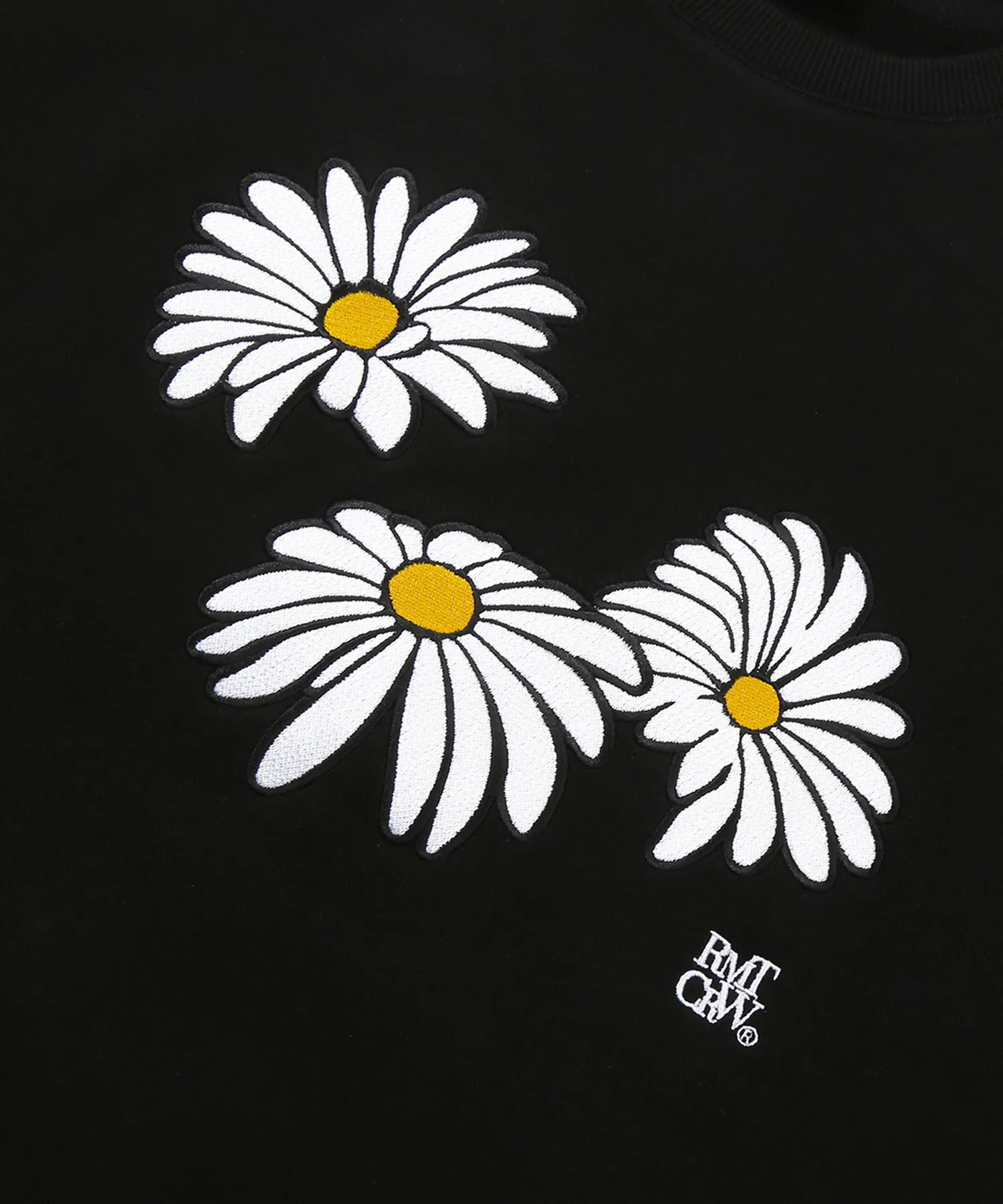 ROMANTIC CROWN  |[ROMANTIC CROWN]★TRIPLE DAISY CREWNECK