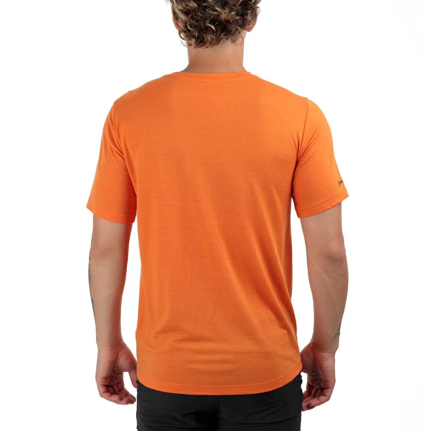 Scott Defined Merino Graphic Maglietta  Flash Orange