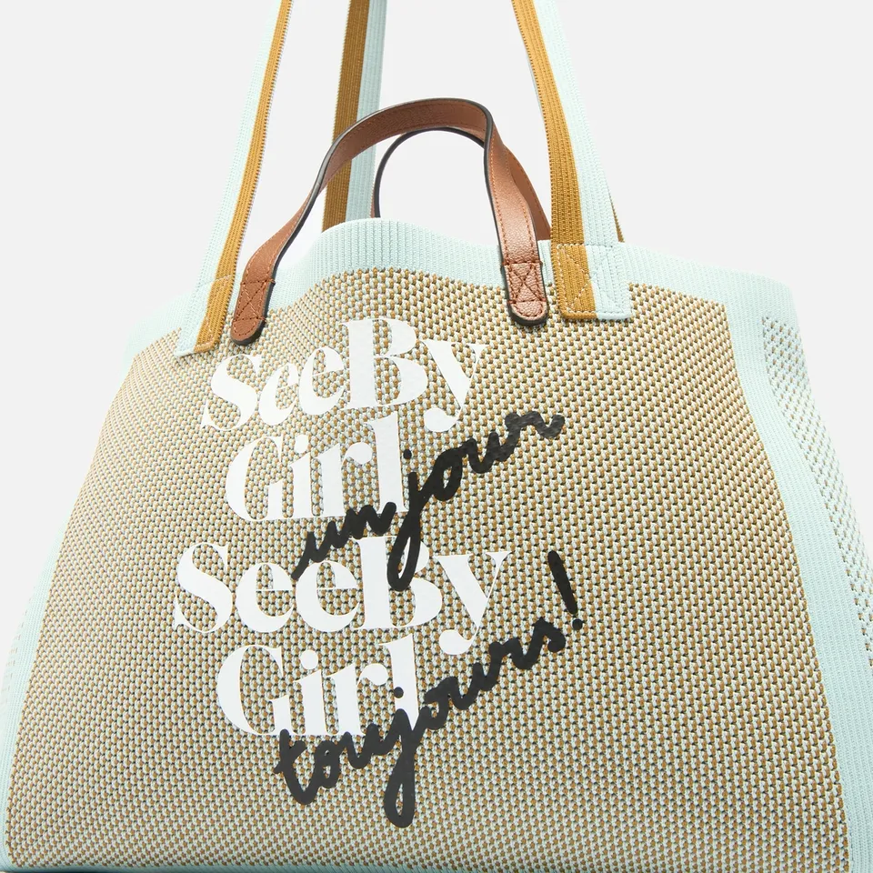 See By Chloé See Bye Bye Woven Tote Bag