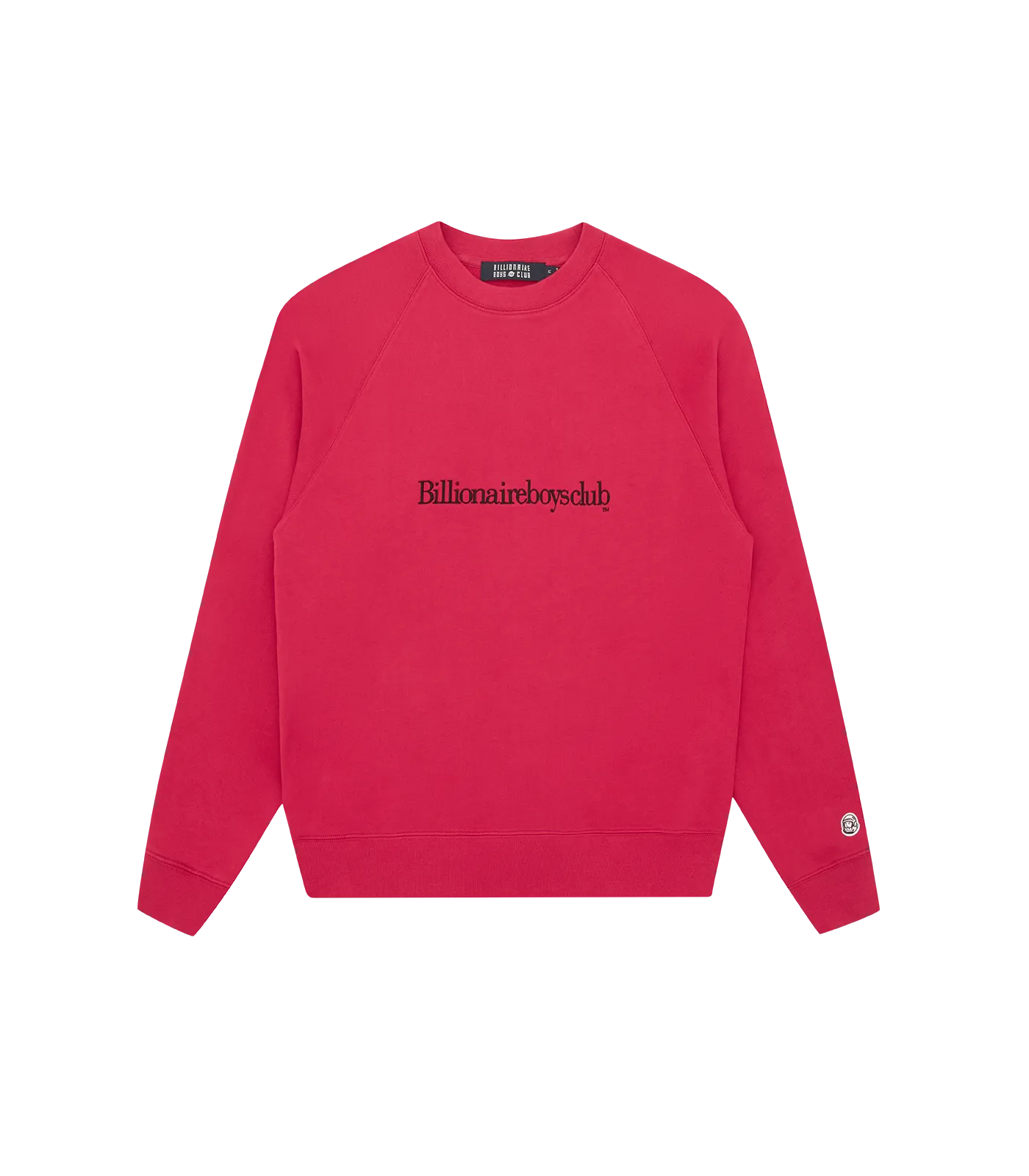 SERIF LOGO CREWNECK - RED