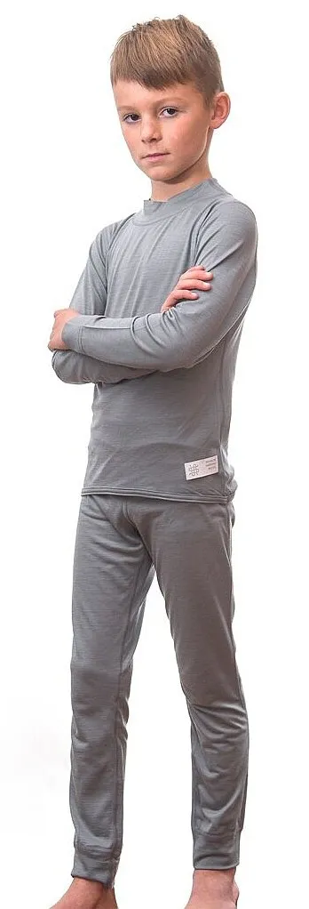 set Sensor Merino Active Set - Grey - kid´s