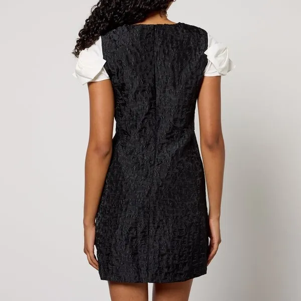 Sister Jane Paddock Cloqué Mini Dress