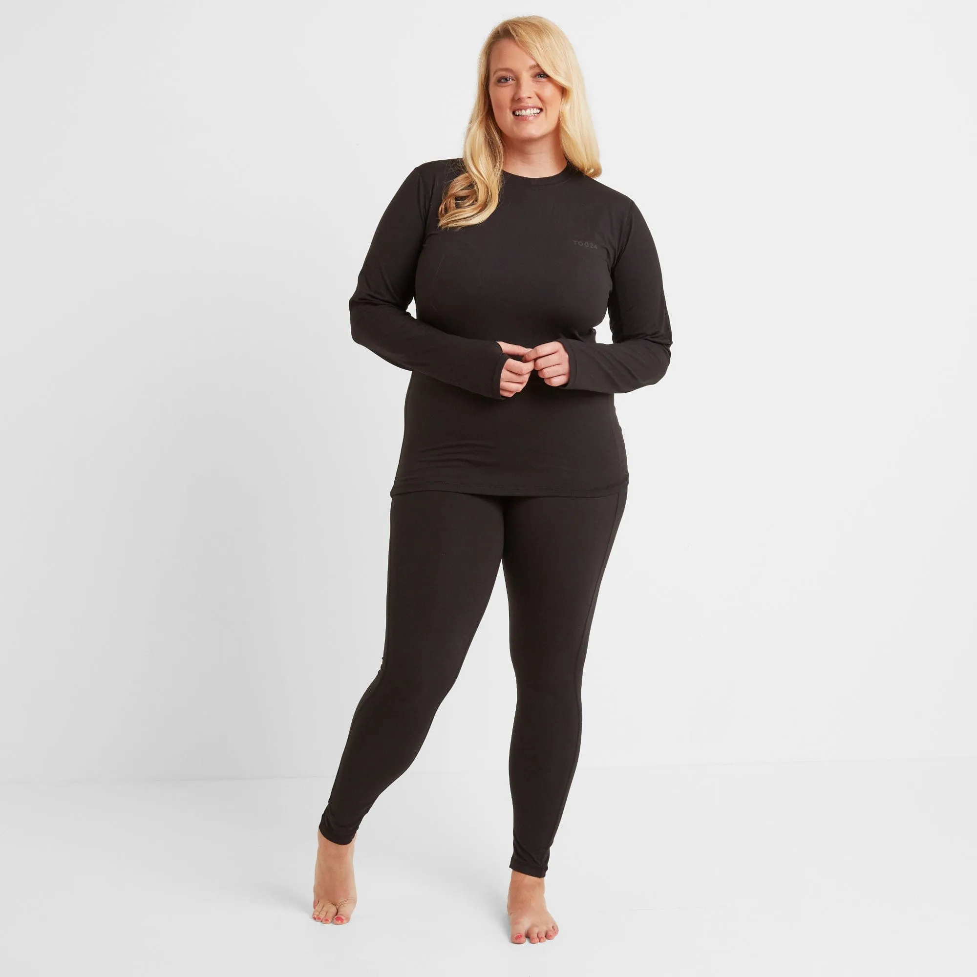 Snowdon Womens Thermal Base Layer Legging - Black