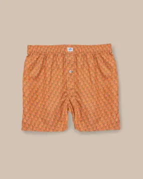 Southern Tide Vacation Views Boxer: Desert Flower Coral