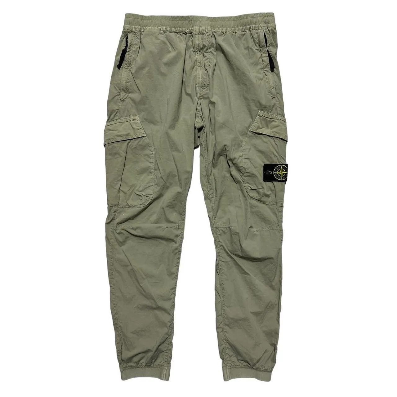 Stone Island Light Green Combat Cargos