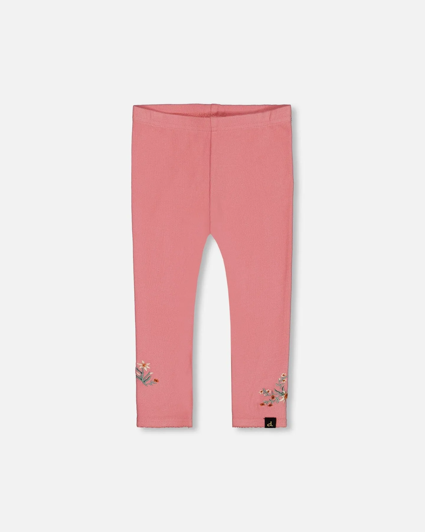 Super Soft Brushed Rib Leggings Light Pink