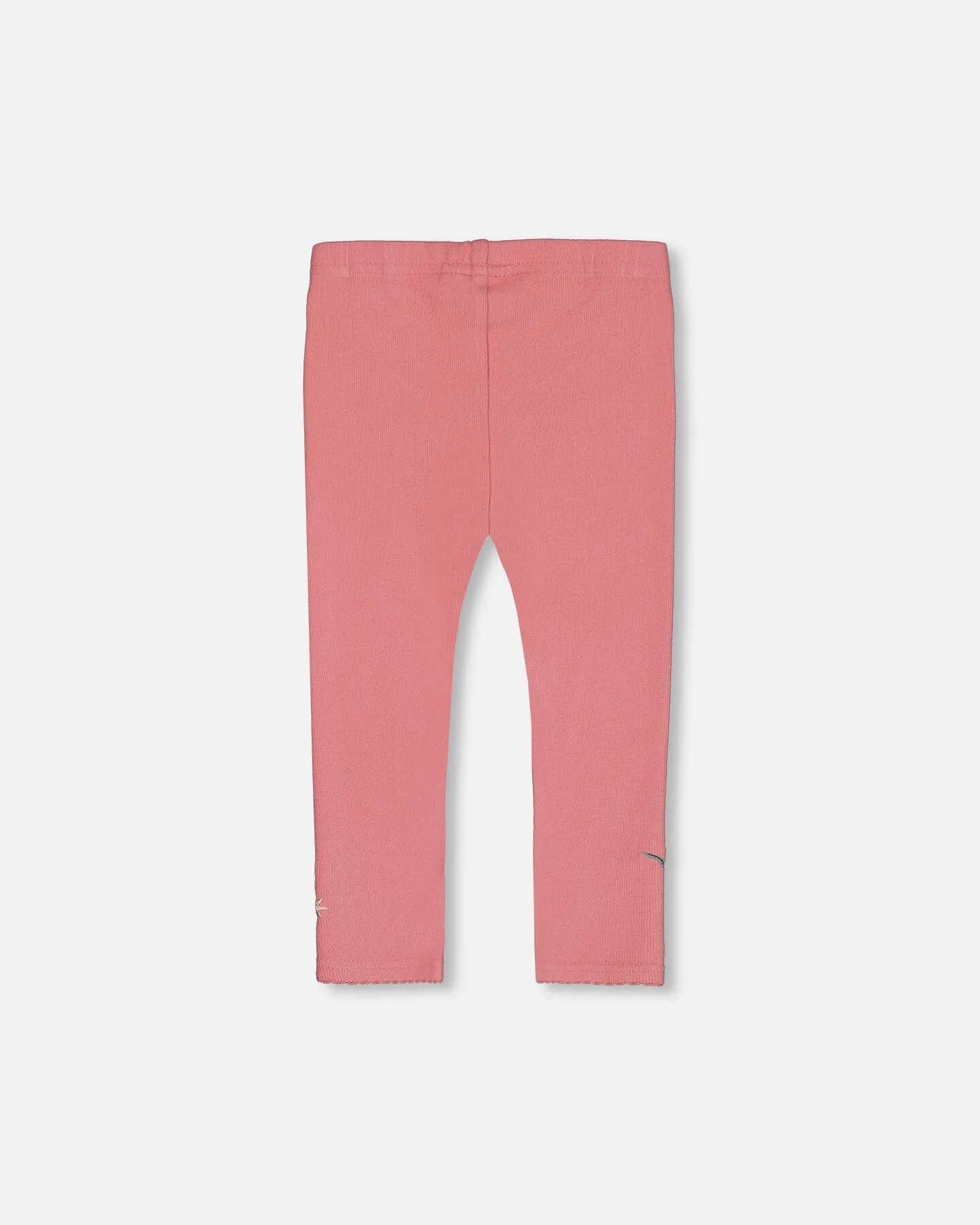 Super Soft Brushed Rib Leggings Light Pink