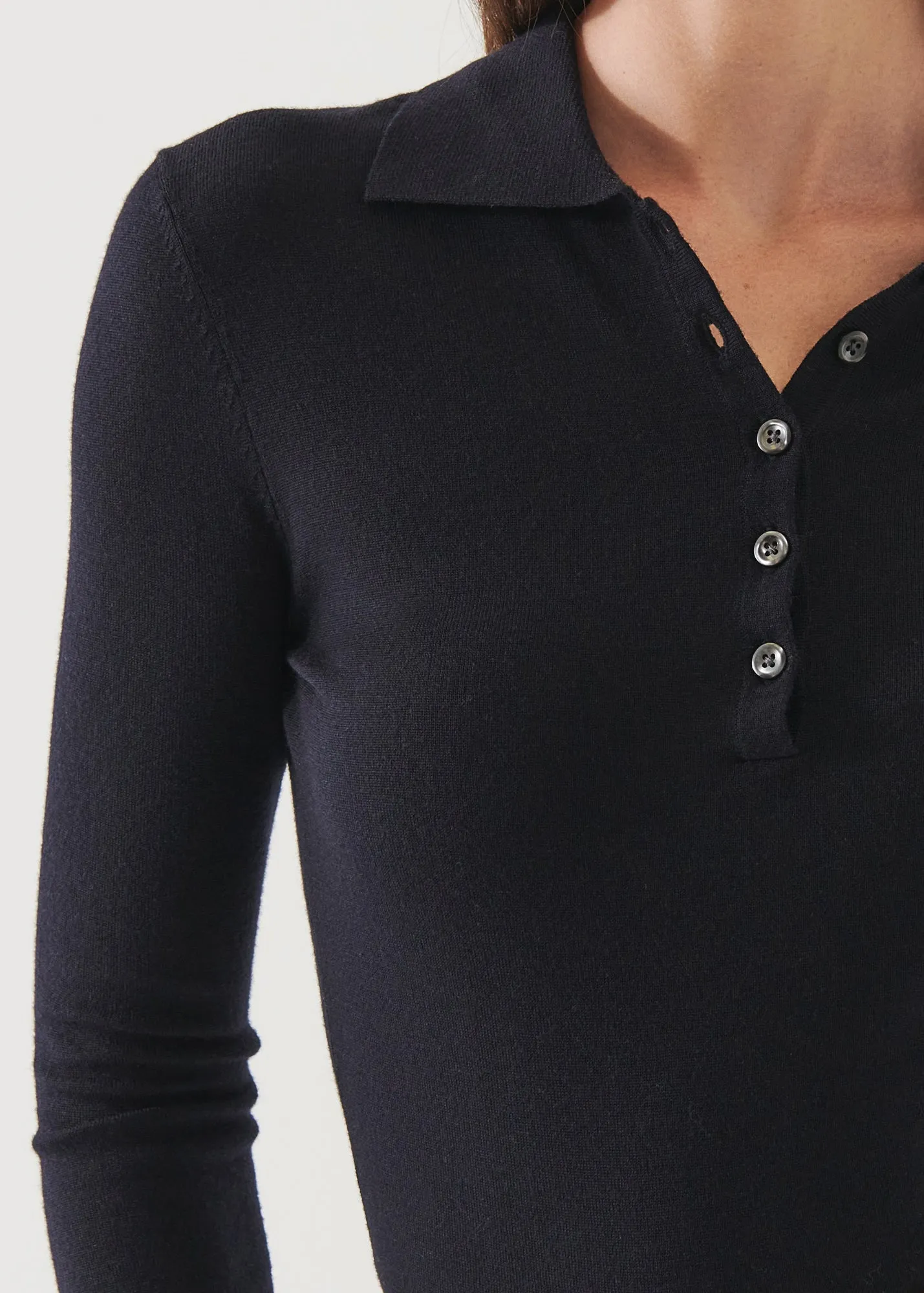 SUPERFINE MERINO POLO