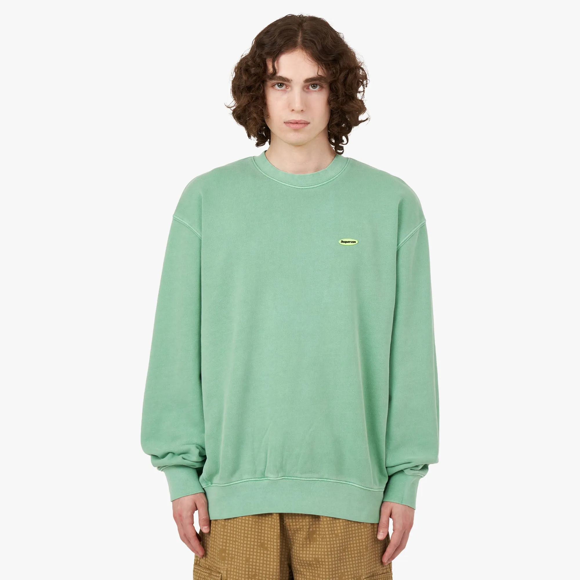 Supervsn Starburst Crewneck / Green