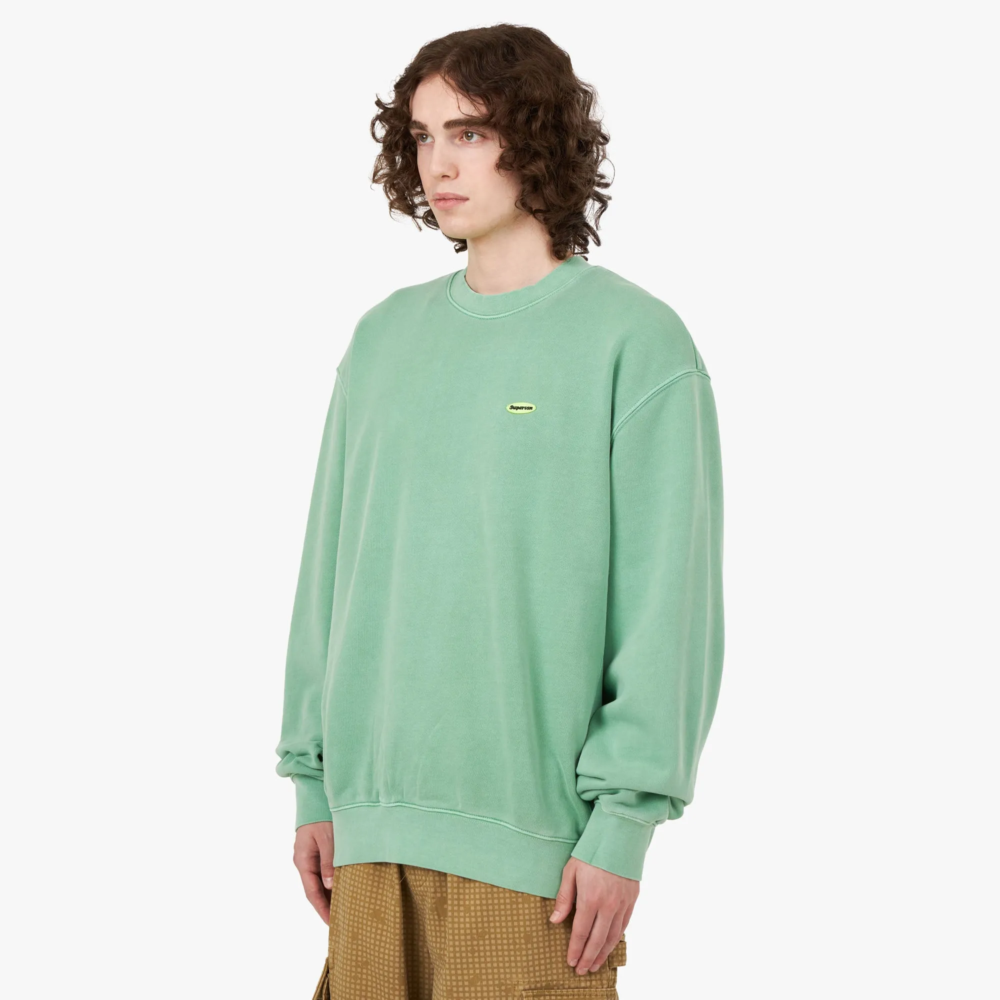 Supervsn Starburst Crewneck / Green