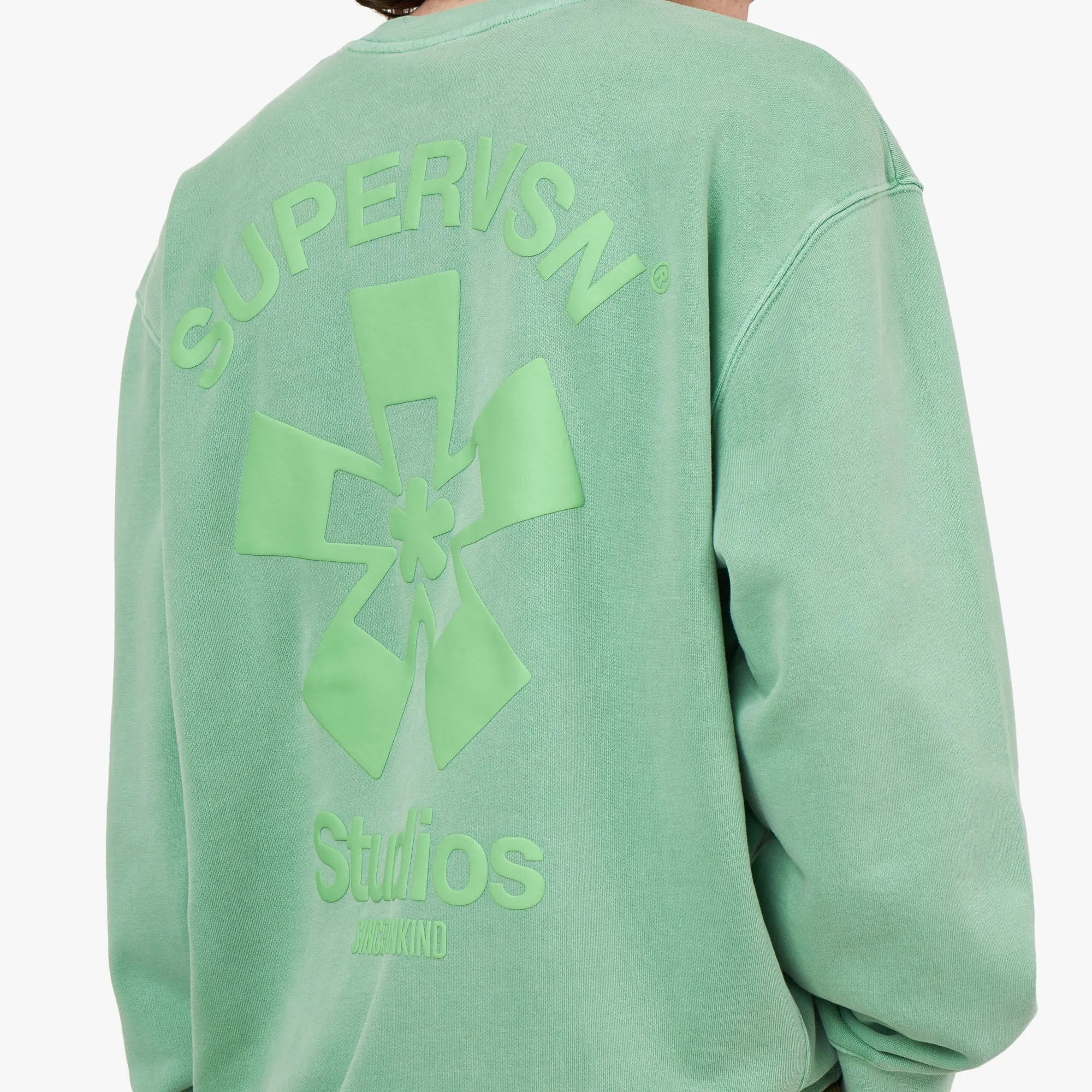 Supervsn Starburst Crewneck / Green