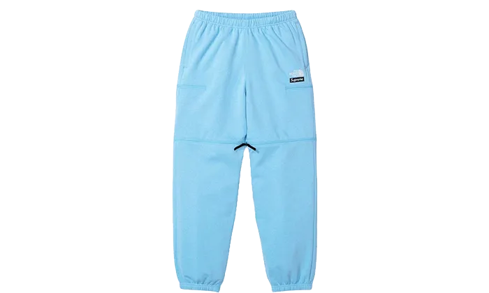 Supreme The North Face Convertible Sweatpant Light Blue