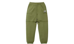 Supreme The North Face Convertible Sweatpant Olive