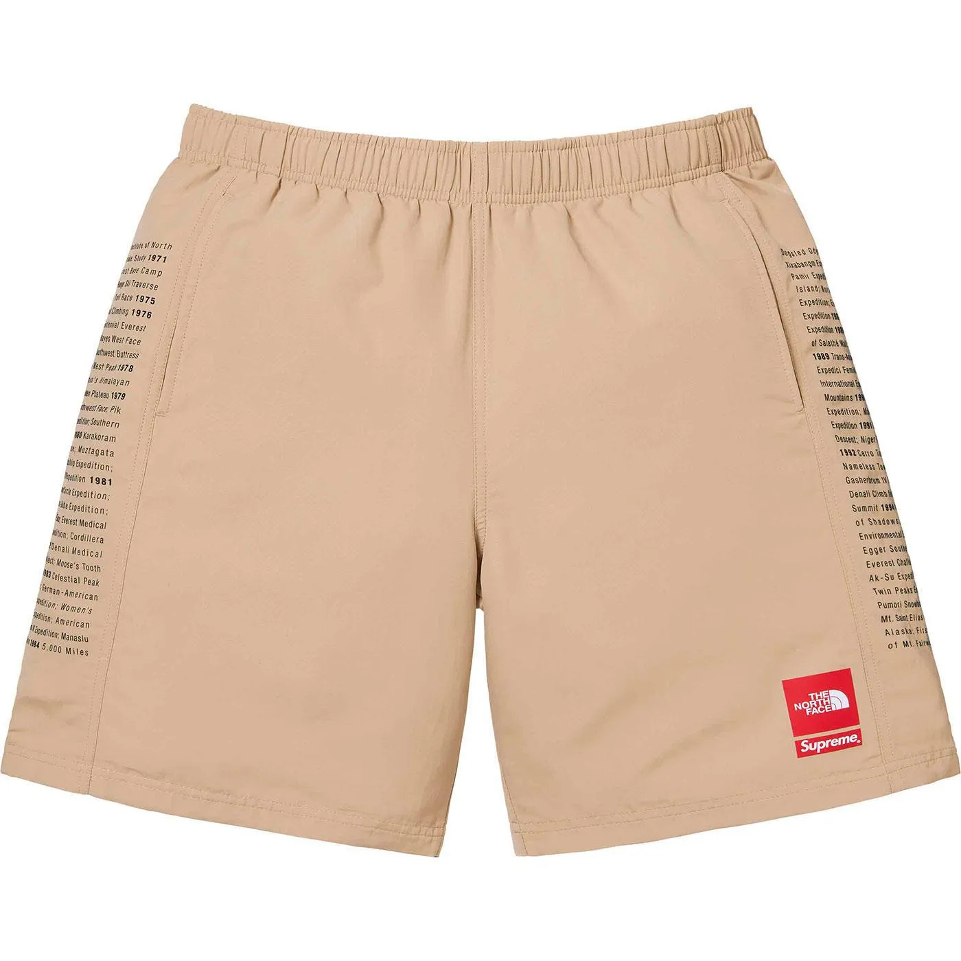 Supreme The North Face Nylon Short (Khaki)