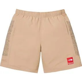 Supreme The North Face Nylon Short (Khaki)