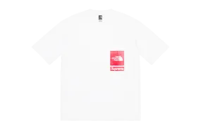 Supreme The North Face Printed Pocket Tee White