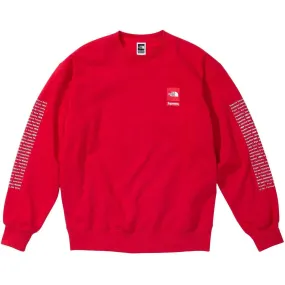 Supreme/The North Face Crewneck (Red)